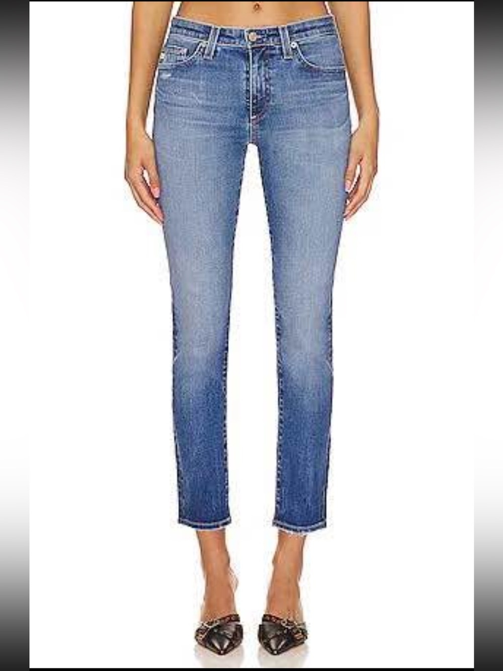 Ag Prima Ankle Jeans 13 Years Ithaca Denim Casual Crop Women’s Size 27